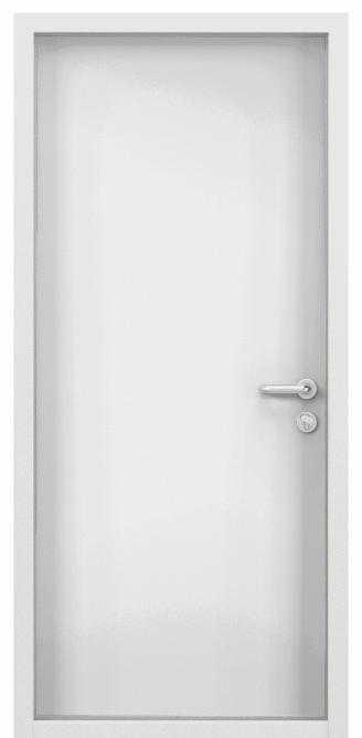 Дверь противопожарная EI 60, Порошково-полимерное покрытие, —, RAL 9016 белый в Белгороде